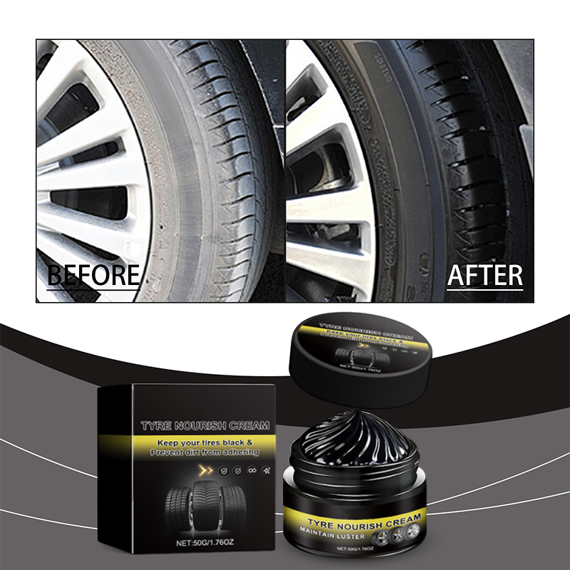 Martie™ Tire Shine Wax – Restore Deep Black Tires & Protect Against UV Damage (Offer)