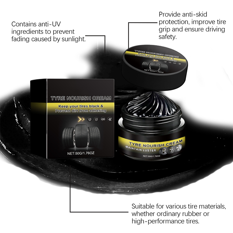 Martie™ Tire Shine Wax – Restore Deep Black Tires & Protect Against UV Damage (Offer)