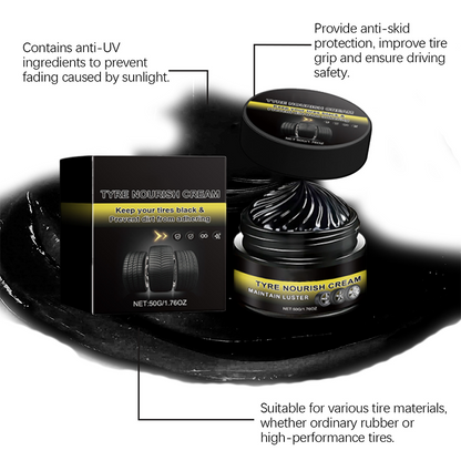 Martie™ Tire Shine Wax – Restore Deep Black Tires & Protect Against UV Damage (Offer)