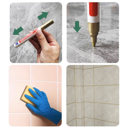 🖌️Martie™ Anti-Mould & Waterproof Joint Pen for Ceramic Tiles!