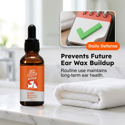 🐶🐱 Martie™ Gentle Dog & Cat Ear Cleaner for Wax & Odor Care