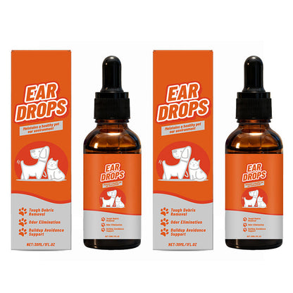 🐶🐱 Martie™ Gentle Dog & Cat Ear Cleaner for Wax & Odor Care