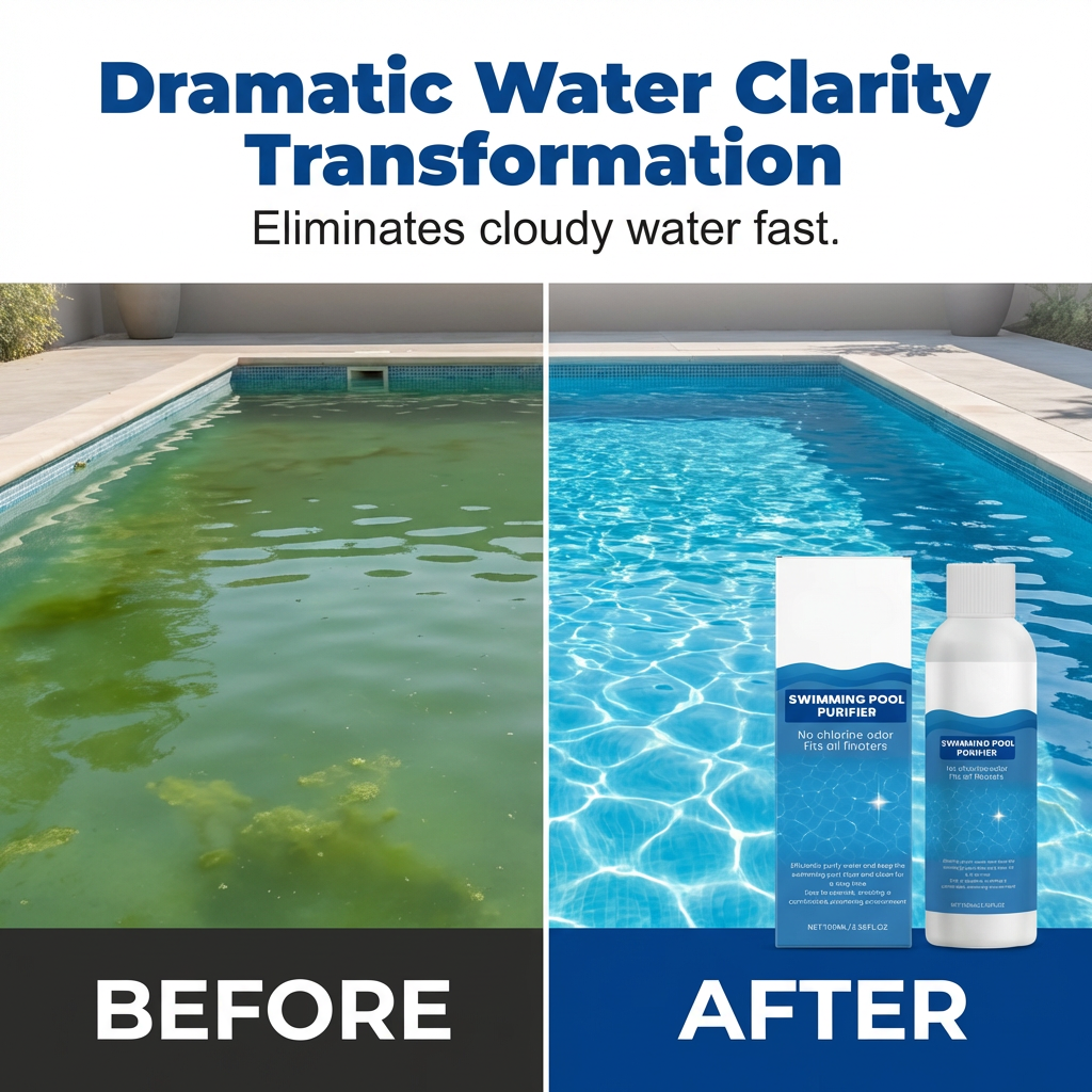 💧Martie™ Pool Purifier Liquid — Clear Water, Less Effort (Offer)