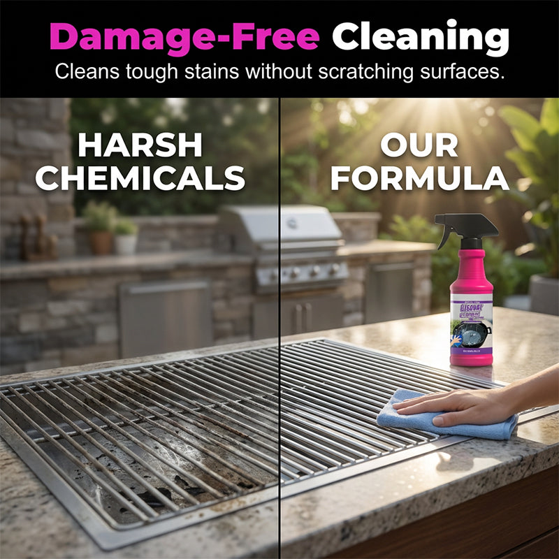 Martie™ Fast-Acting Heavy-Duty Grill Grease Remover Spray