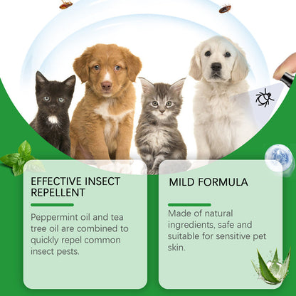 🥳2026 HOT SALE🥳 Martie™ Natural Flea & Tick Spray – Gentle Outdoor Pet Care