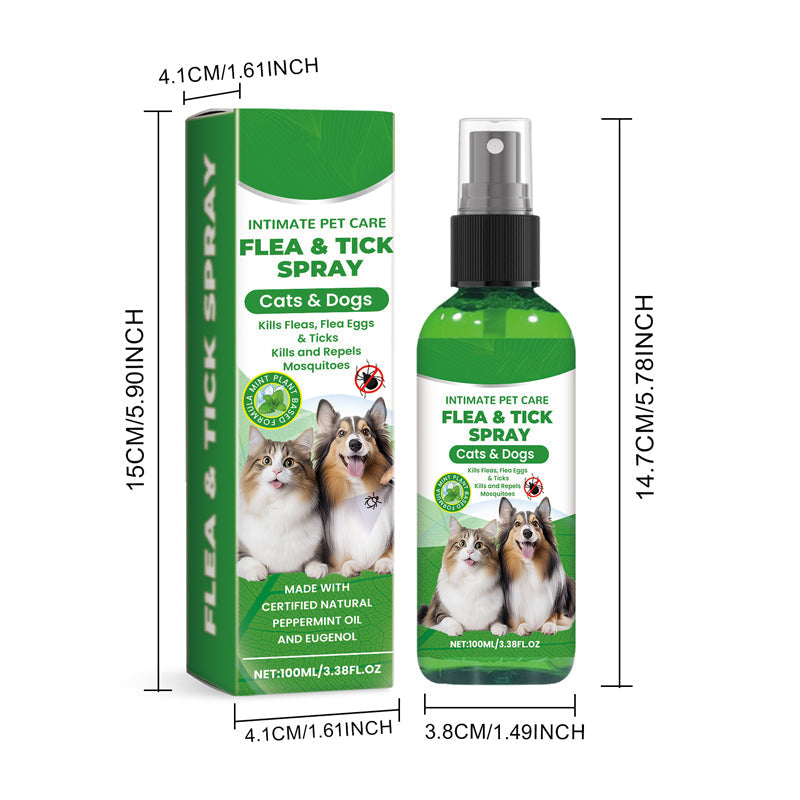 🥳2026 HOT SALE🥳 Martie™ Natural Flea & Tick Spray – Gentle Outdoor Pet Care