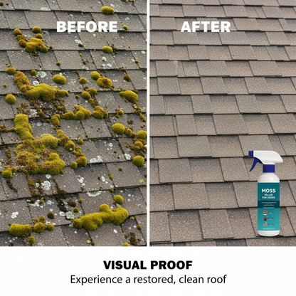 🌧️Martie™  Multi-Surface Roof Moss & Algae Cleaner Spray