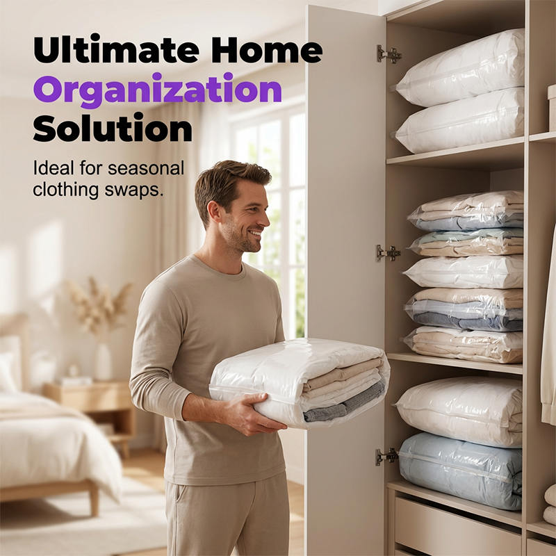 🧳 Buy 2 Get 1 FREE | Martie™ 3D Antibacterial Compression Bags (No Pump Needed)