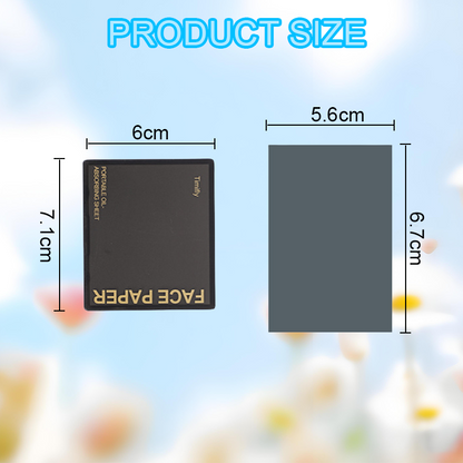 Martie™ 3-in-1 Oil-Absorbing Compact – Instant Matte Touch-Ups Anywhere