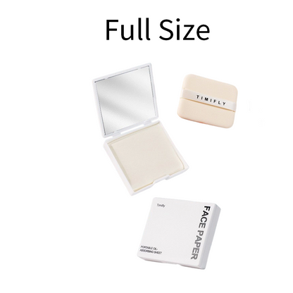 Martie™ 3-in-1 Oil-Absorbing Compact – Instant Matte Touch-Ups Anywhere