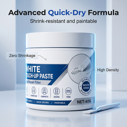 Martie™ White Furniture & Home Touch-Up Paste with Brush