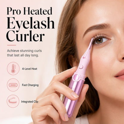 ✨Rechargeable Heated Eyelash Curler | Get Long-Lasting Perfect Lash Curls Anytime🔋