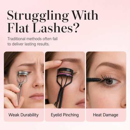 ✨Rechargeable Heated Eyelash Curler | Get Long-Lasting Perfect Lash Curls Anytime🔋