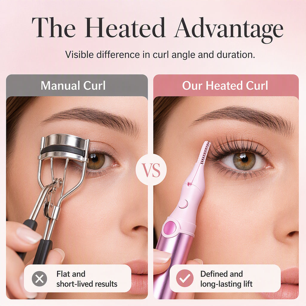 ✨Rechargeable Heated Eyelash Curler | Get Long-Lasting Perfect Lash Curls Anytime🔋