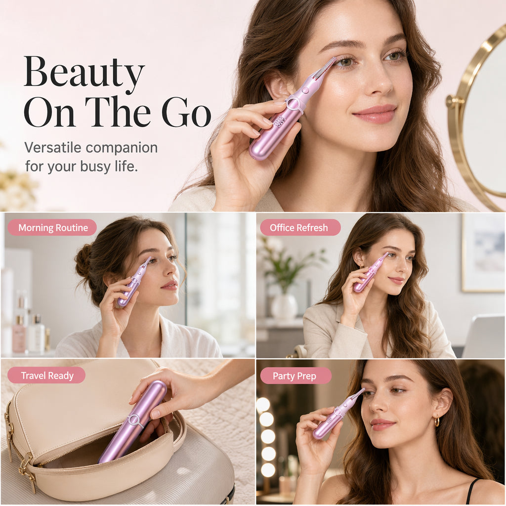 ✨Rechargeable Heated Eyelash Curler | Get Long-Lasting Perfect Lash Curls Anytime🔋