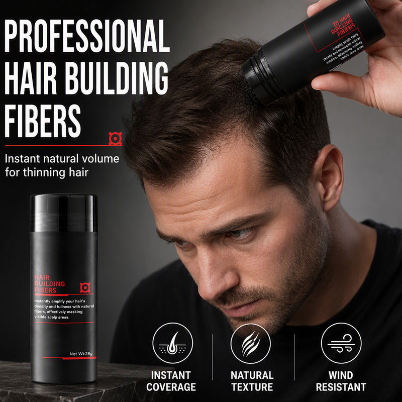 Instant Hair Building Fibers – Hairline Filler & Fuller-Looking Hair (offer)