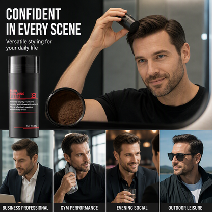 Instant Hair Building Fibers – Hairline Filler & Fuller-Looking Hair (offer)