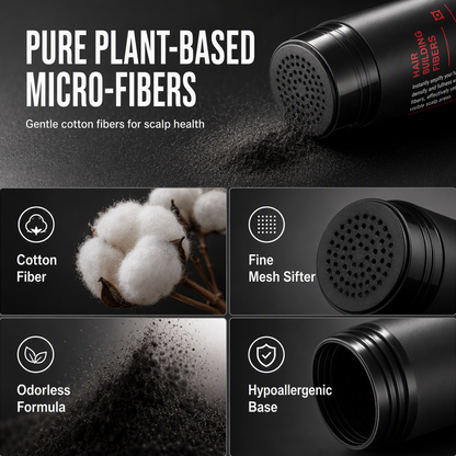 Instant Hair Building Fibers – Hairline Filler & Fuller-Looking Hair (offer)