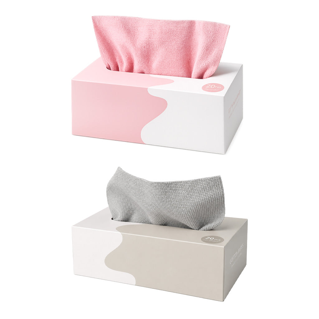 Grey + Pink-40PCS